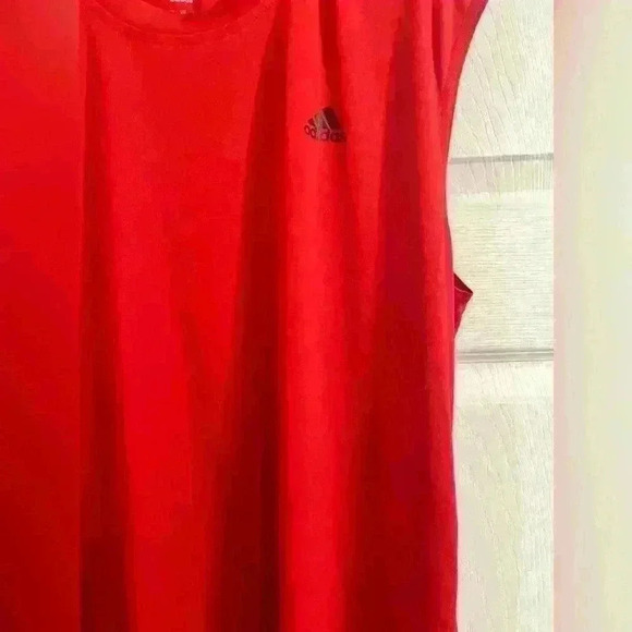 Red adidas Climalite Activewear Tops for Men, size Medium - Picture 2 of 8